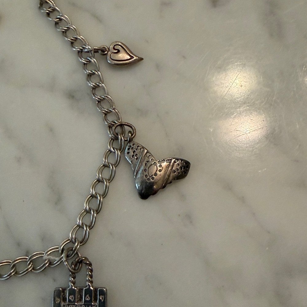 Vintage Sterling Victoria’s Secret charm bracelet - Picture 3 of 4